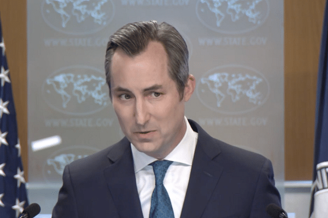 US State Department spokesperson Matthew Miller